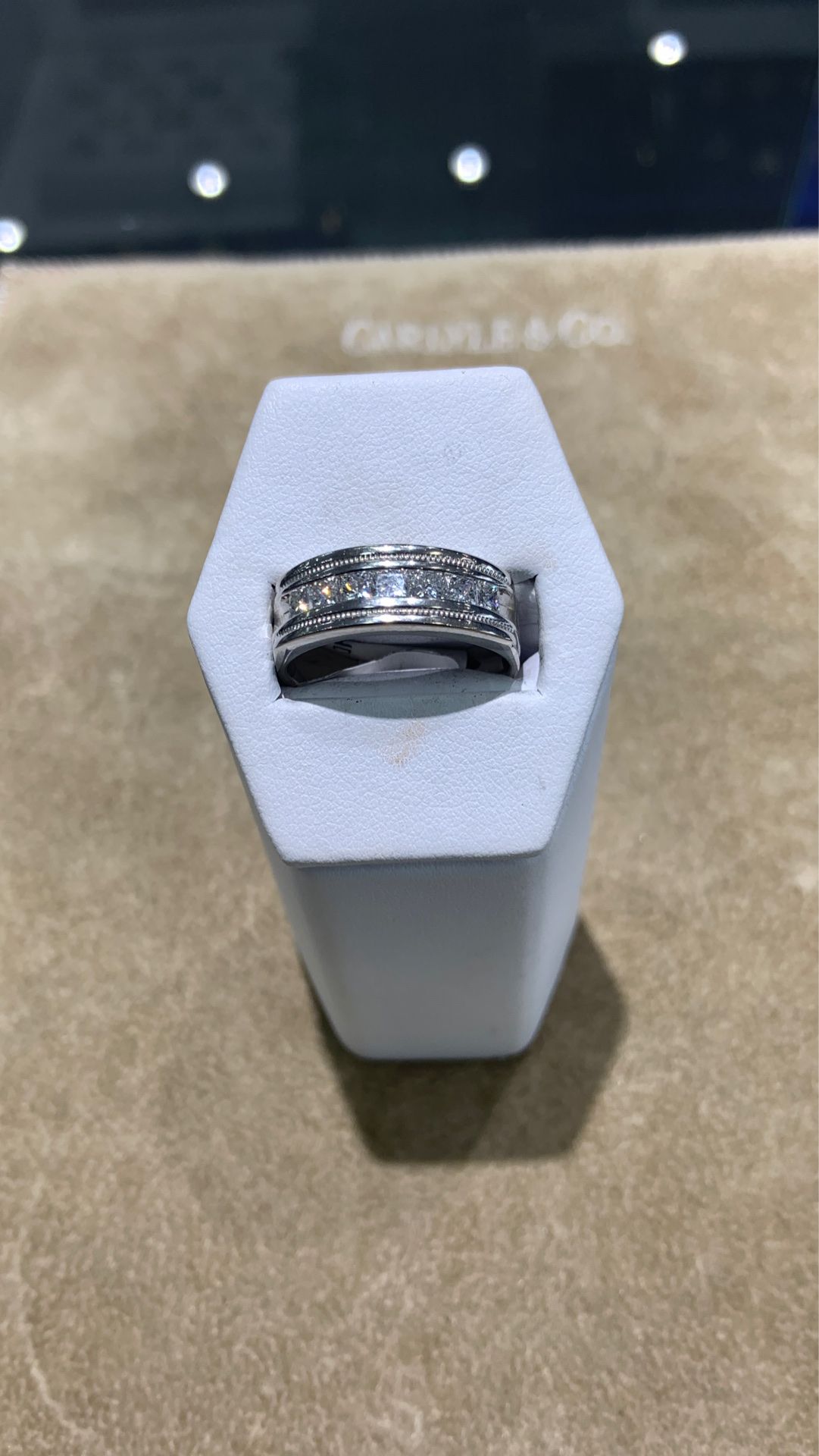 14KT White Gold Diamond Ring