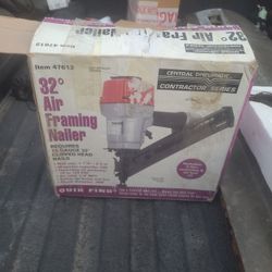 Thirty two air framing nailer