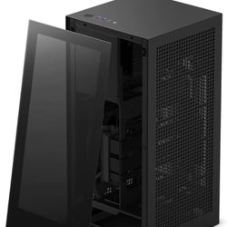 NZXT H1 Version 2 - CS-H11BB-US - Small Form-Factor ITX Case - Dual Chamber Airflow - Tinted Tempered Glass Front Panel - 140mm Liquid Cooler - SFX 75