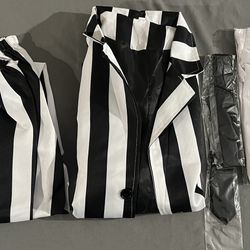 Adult Beetlejuice Costume/Cosplay (New)