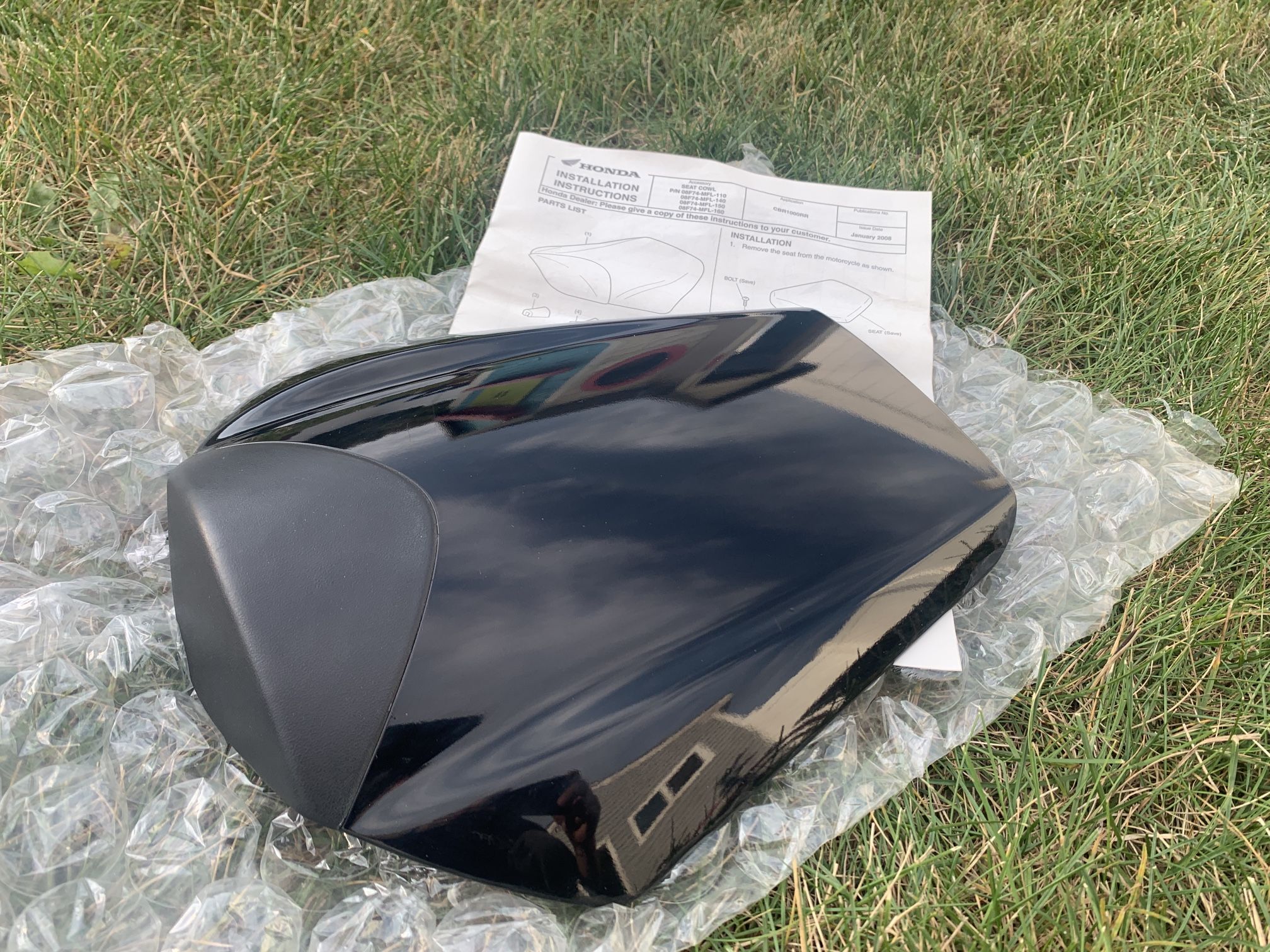 08-11 CBR1000RR Solo Seat Cowl
