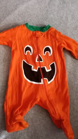 Baby Halloween pj size newborn