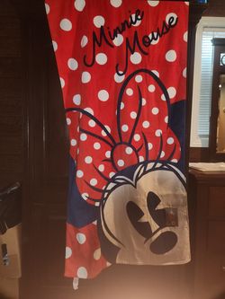 Disney minnie mouse pool towel from disney store