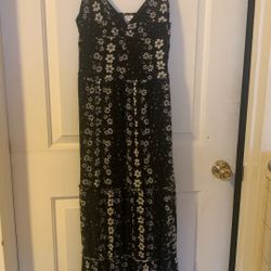 Floral Dress Sz M 7/9