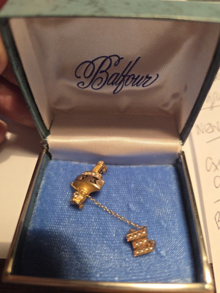 SDT Sorority Pin by Balfour 10K