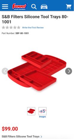S&b Filters silicone tool tray Brand new in box