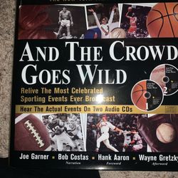 Sports Audio Book Set – And the Crowd Goes Wild (2 CDs)