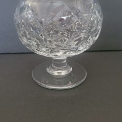 Vintage L.E. Smith "Four Petals Fint Glass Pedestal Compote