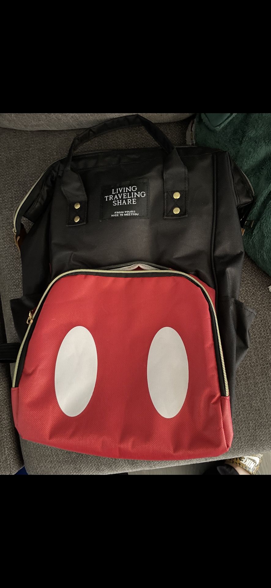 Mikey Diaper Bag Used Once $25