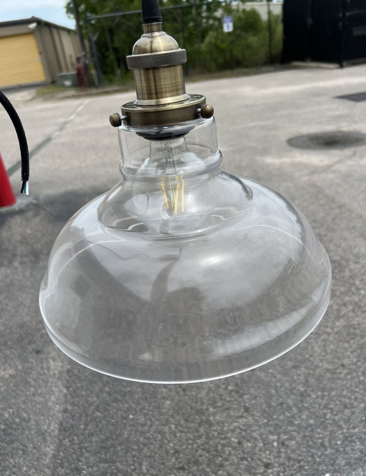 Glass Bell light fixtures