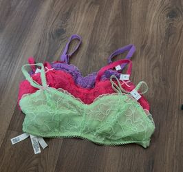 Victoria Secret bralette each $30 all $50