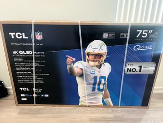 75 inch brand new