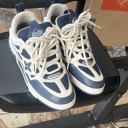 Navy Blue Lv Skates 