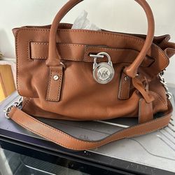 Michael Kors Leather Hamilton Handbag and Wallet
