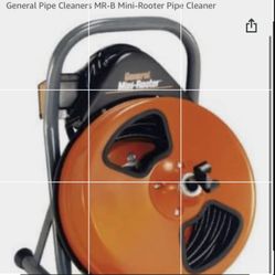 New General Rooter Pipe Cleaner 