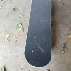 A Little Kids Skateboard