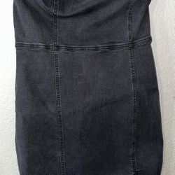 Black Denim Dress 