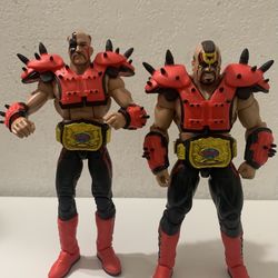 Wwe “rare “ Legion Of Doom Figures “ Used For Display Only 