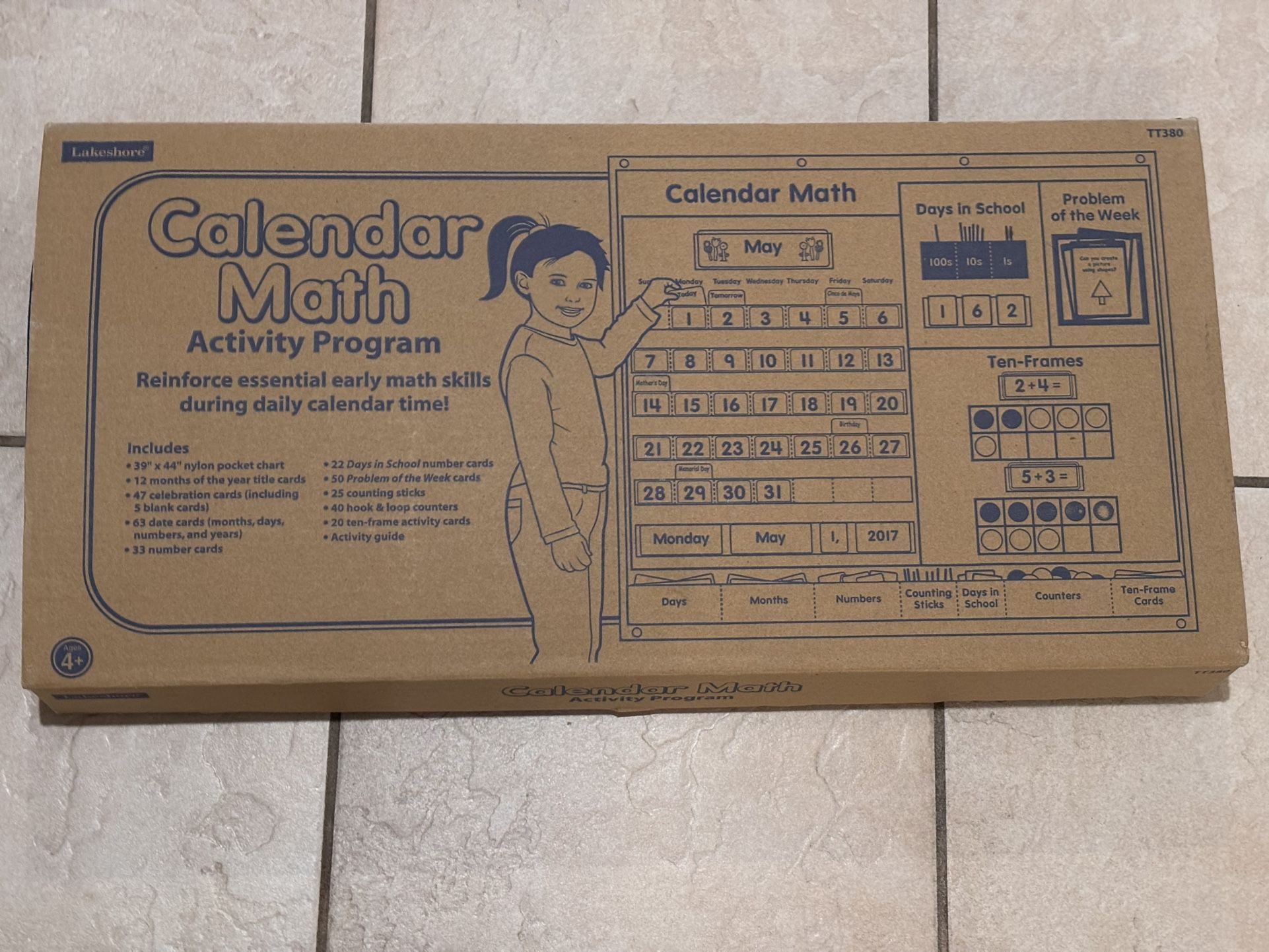 Lakeshore Calendar Math Activity Program - Educational
