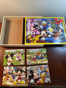 Mickey Mouse puzzles 5 ct.