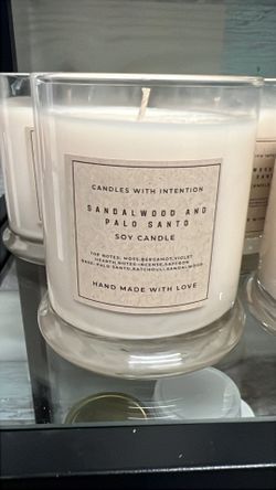 Sandalwood And Palo Santo Candle
