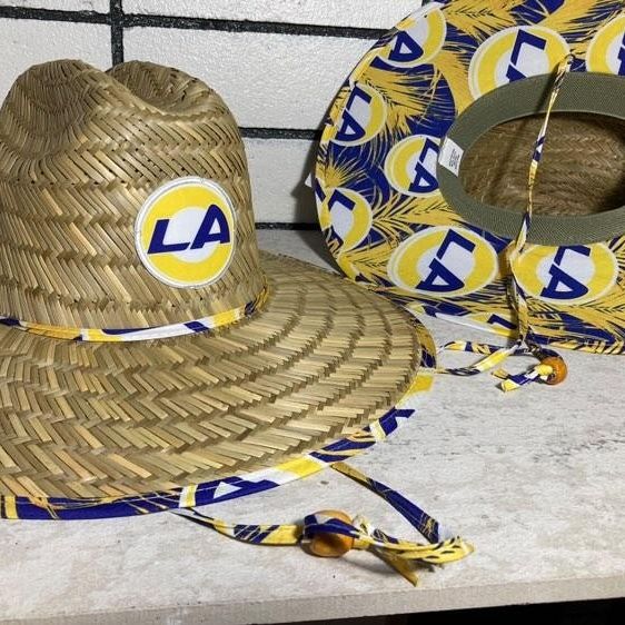 LA Rams Straw Hat Fit All Size for Sale in Hesperia CA OfferUp