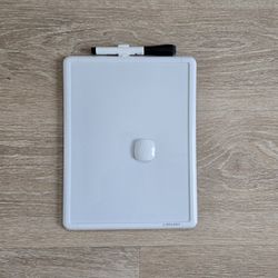U Brands 8.5"x11" Magnetic Dry Erase Board – Lightly Used – Pickup in Burbank, CA