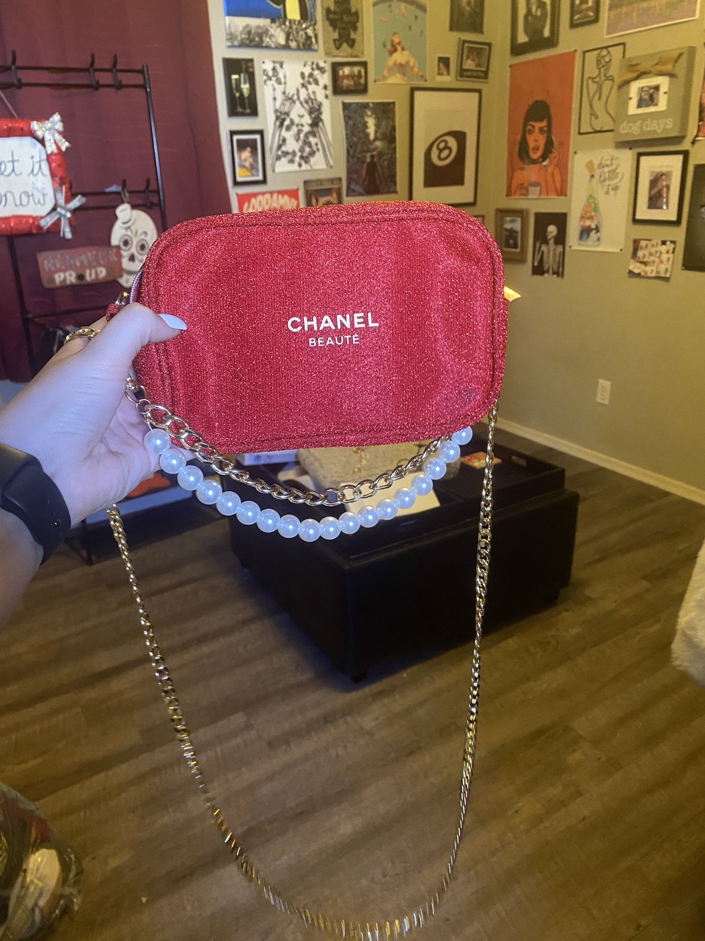 Red Chanel Small Bag