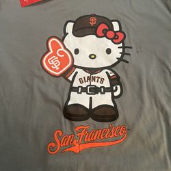 Hello Kitty Giants T-shirt (read description)
