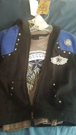 Boys 3t shirt and jacket