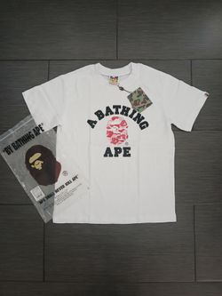 Bape white shirt