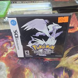 Pokemon Black Version - Nintendo DS - Authentic Tested CIB
