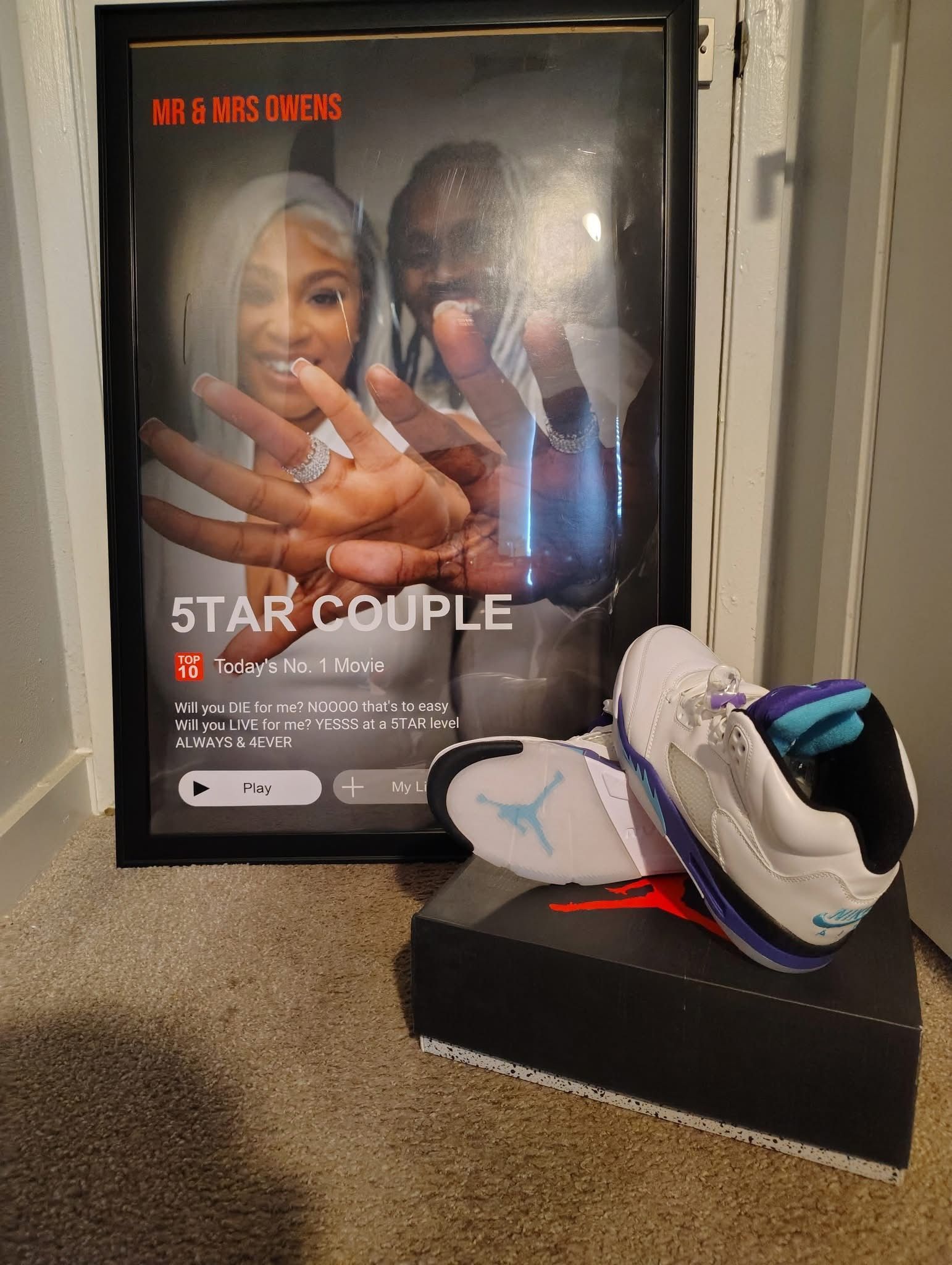 Jordan 5 Retro GRAPE “2025”