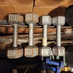 Dumbbells Gym Weights $10 Pair