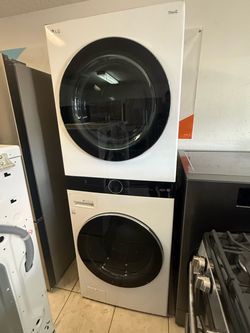 Lg washer and electric dryer