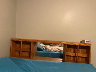 King bed frame/ headboard