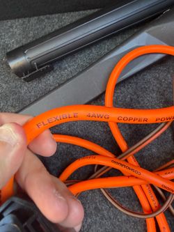 Subwoofer wires
