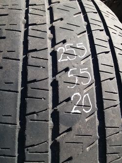 255 55 20 one good Bridgestone tire for sale