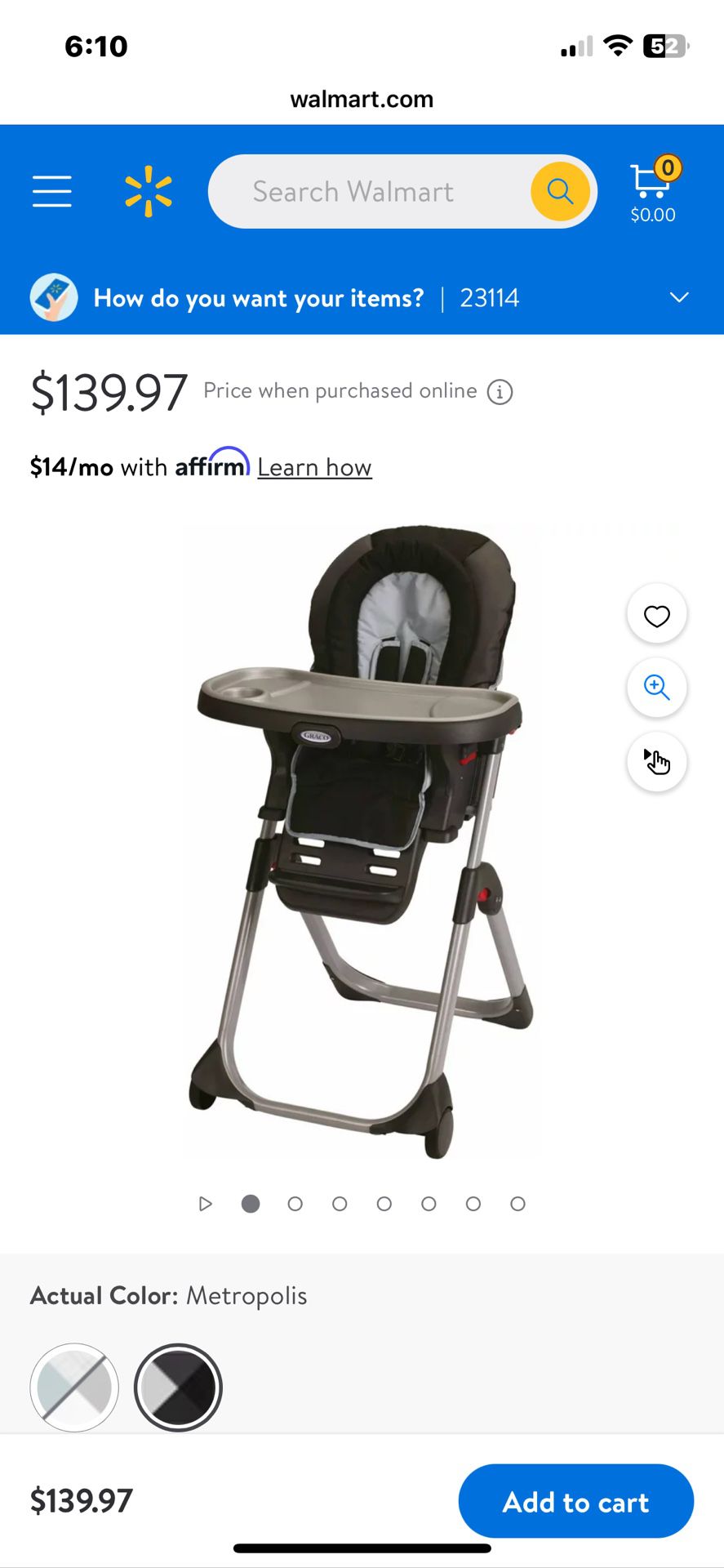 Graco Duo Diner High Chair