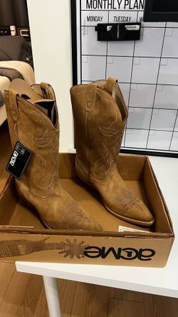 Acme Men’s Suede cowboy boots