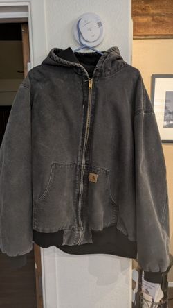 Carhartt Distressed Mens Jacket XXL