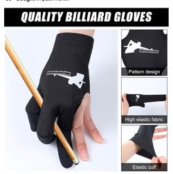 Biliard pool Gloves