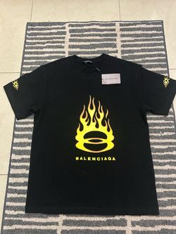 Balenciaga unisex flame unity t shirt