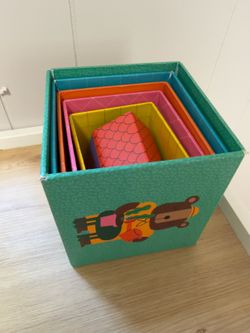 Nesting & Stacking Number Cubes 1-6