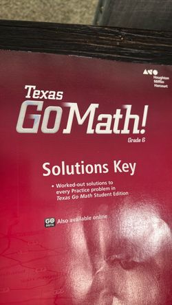 6th grade GoMath Answer key