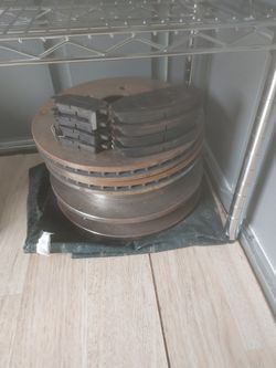 Front And Rear Rotors And Pads