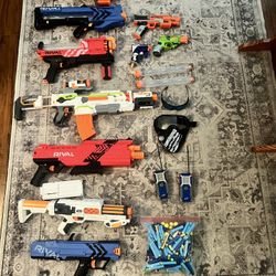 Nerf Gun Lot