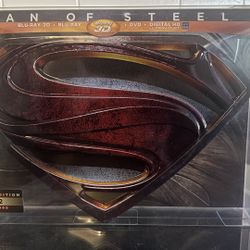 Man Of Steel Blu-ray Collectors Edition New Sealed 
