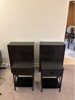 cabinet and night stand combo