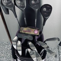 Women’s Right Handed LPGA Square Two 13pc set, with MAXFLI Golf Bag  